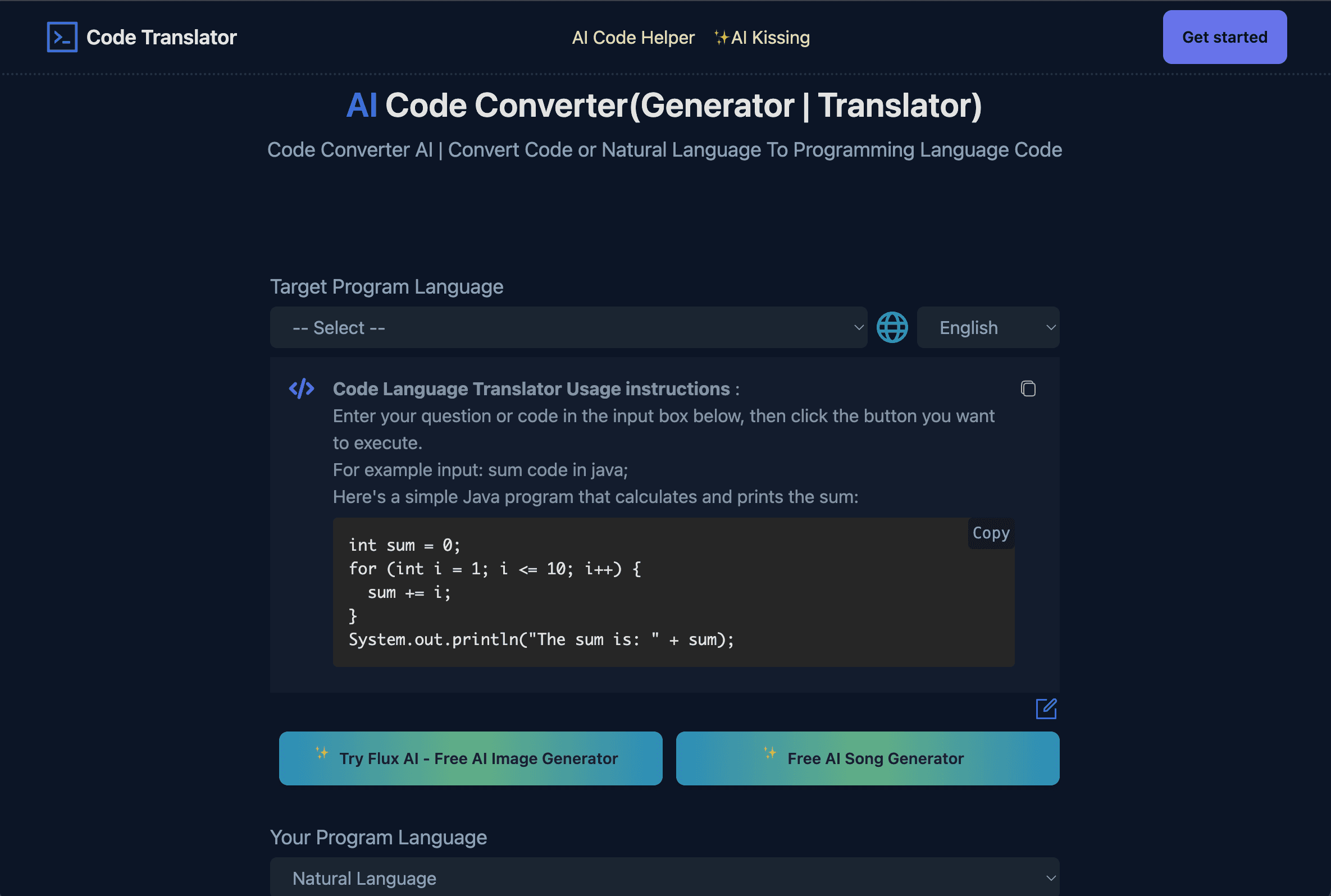 AI Code Convert | Code Converter AI