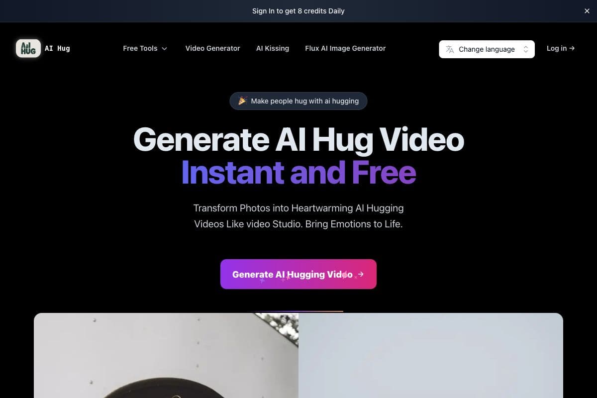 AI Hug - AI-Powered Hugging Video Generator