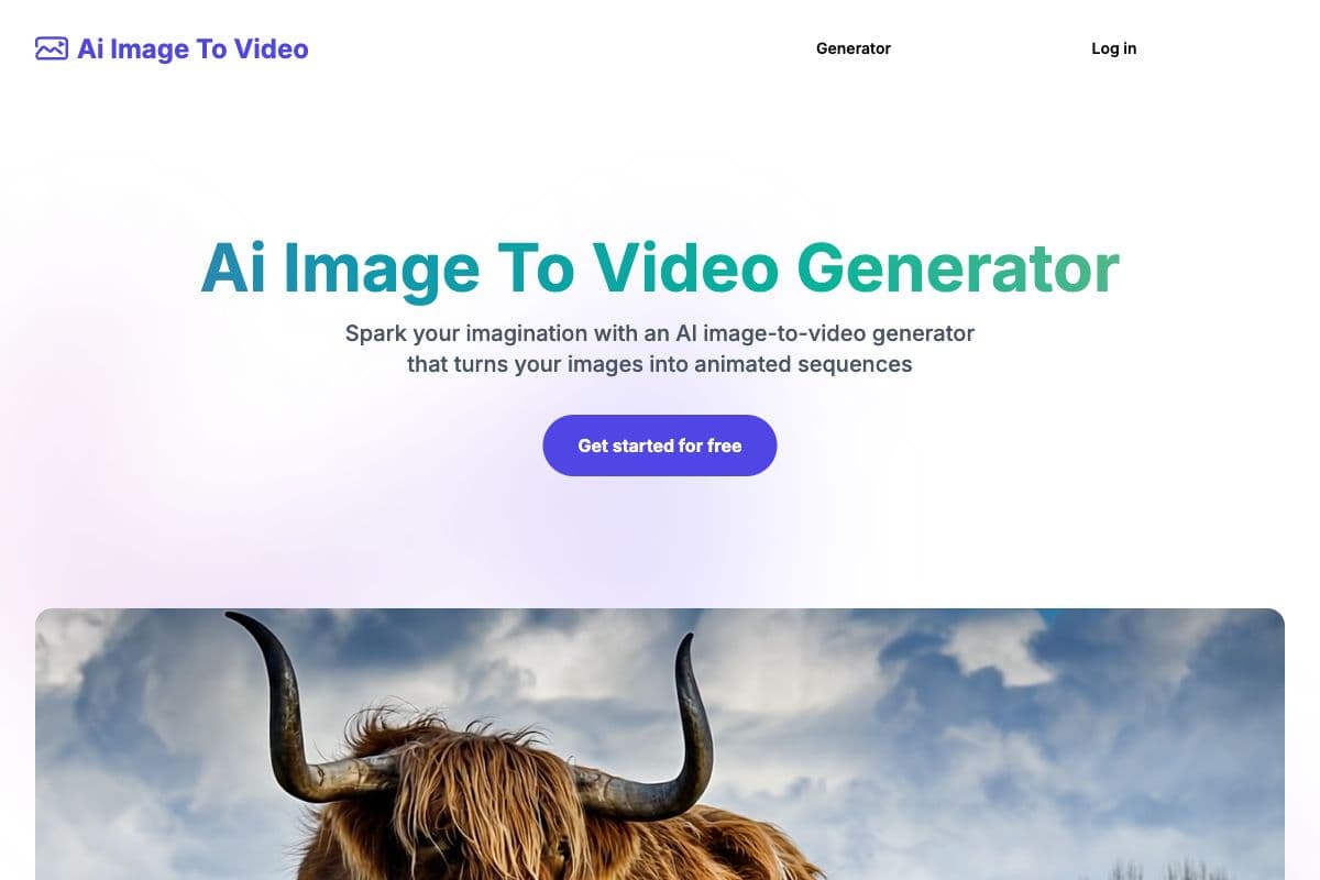 AI Image to Video Generator