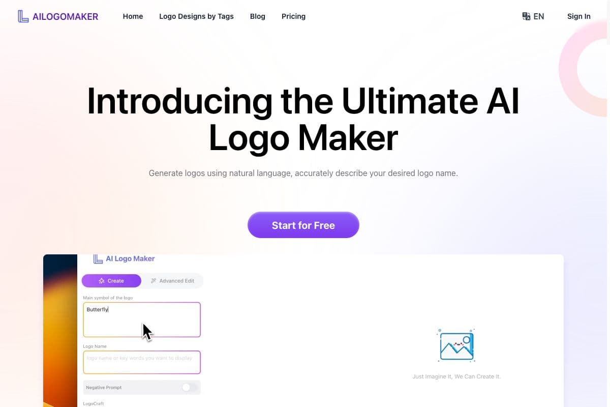 AILOGOMAKER - AI Powered Logo Design Tool