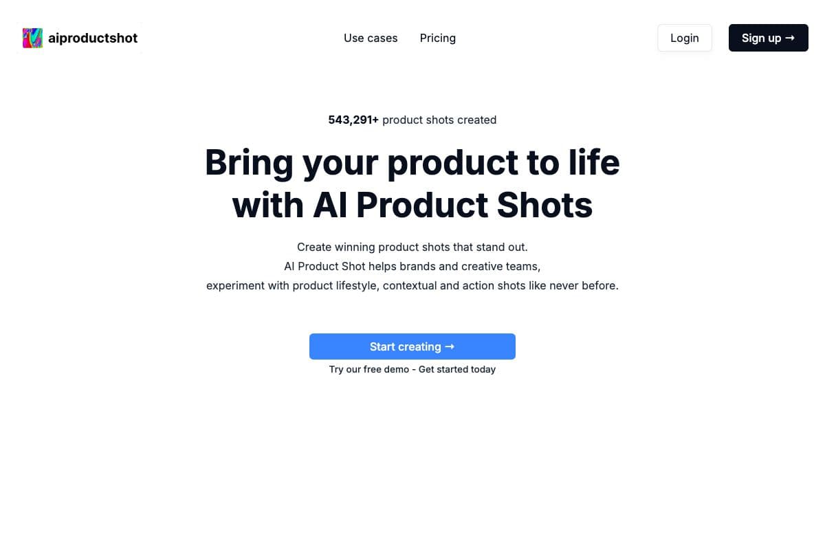 AI Product Shot - Create Product Photos with AI