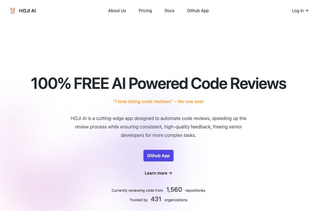 HOJI AI - Automate Your Code Reviews