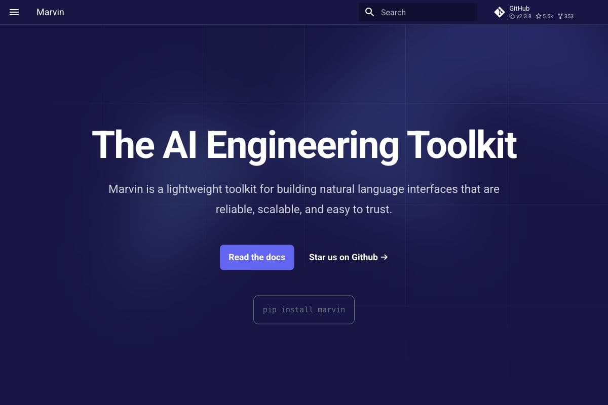 Marvin - The AI Engineering Toolkit