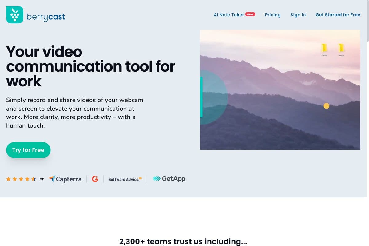 Berrycast: Your Video Communication Tool for Work