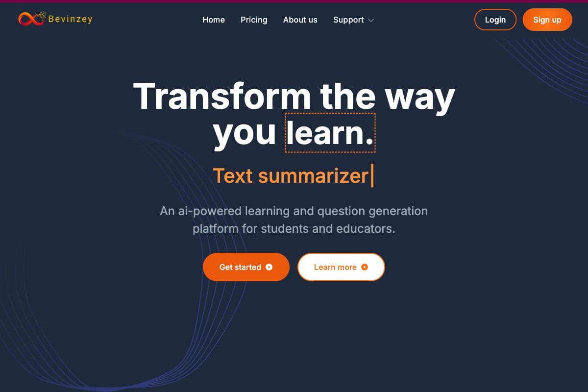 Bevinzey - AI-Powered Learning Platform