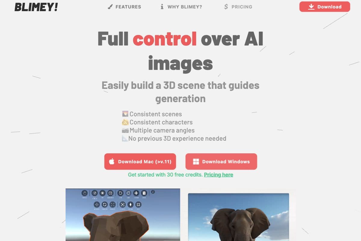 Blimey! - Full Control Over AI Images