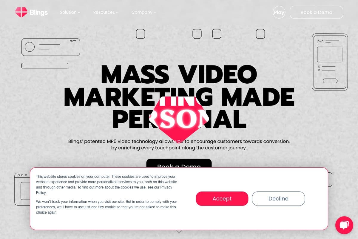 Blings.io: Personalized Video Marketing Solutions