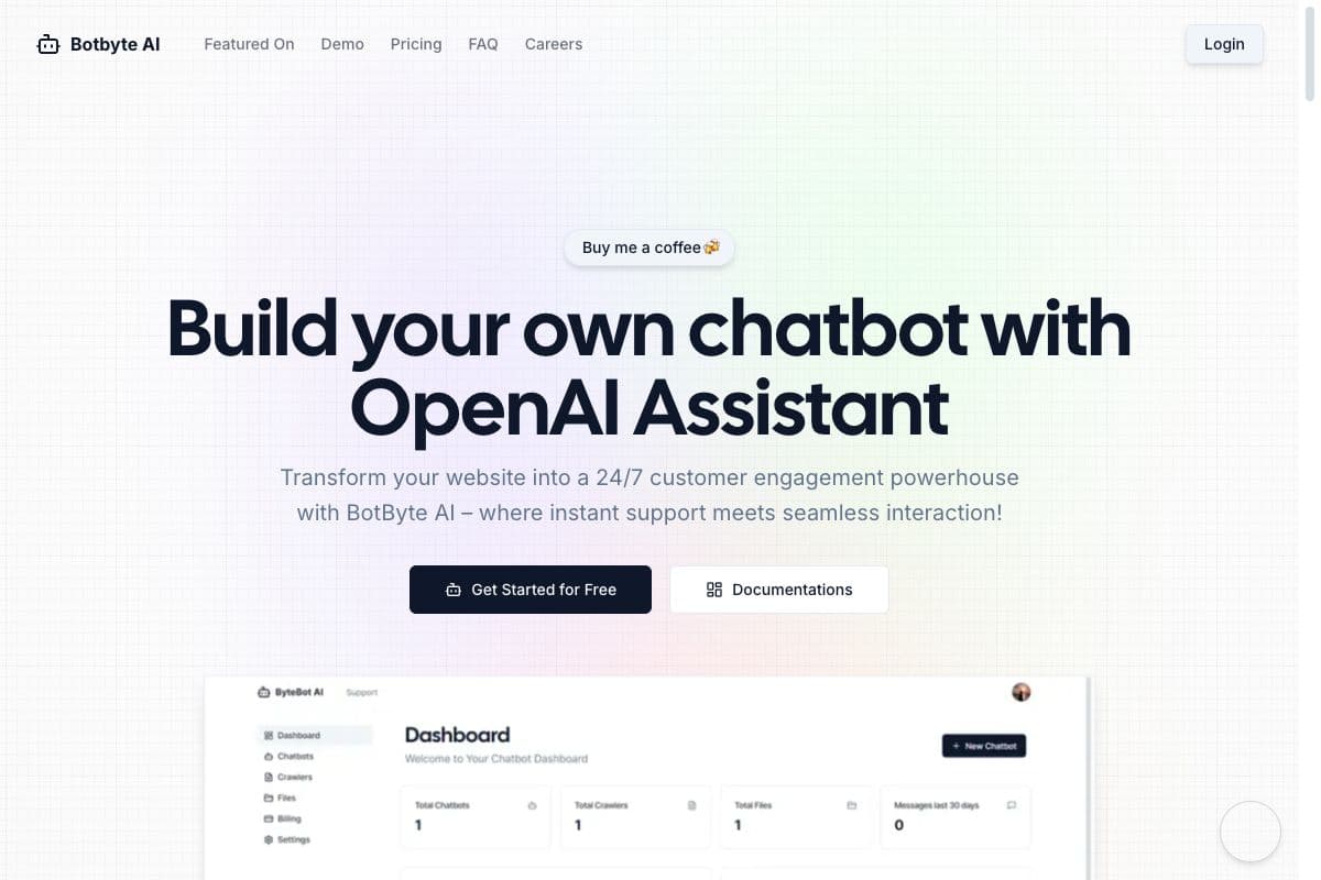 BotByte AI: Build Custom AI Chatbots for Your Website