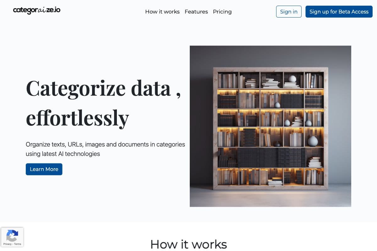 Categorize.io - AI-Powered Data Categorization