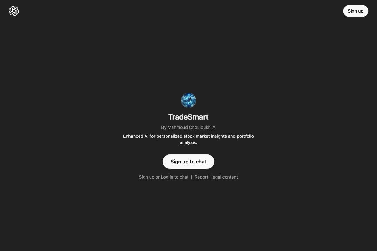 TradeSmart - AI for Stock Market Insights