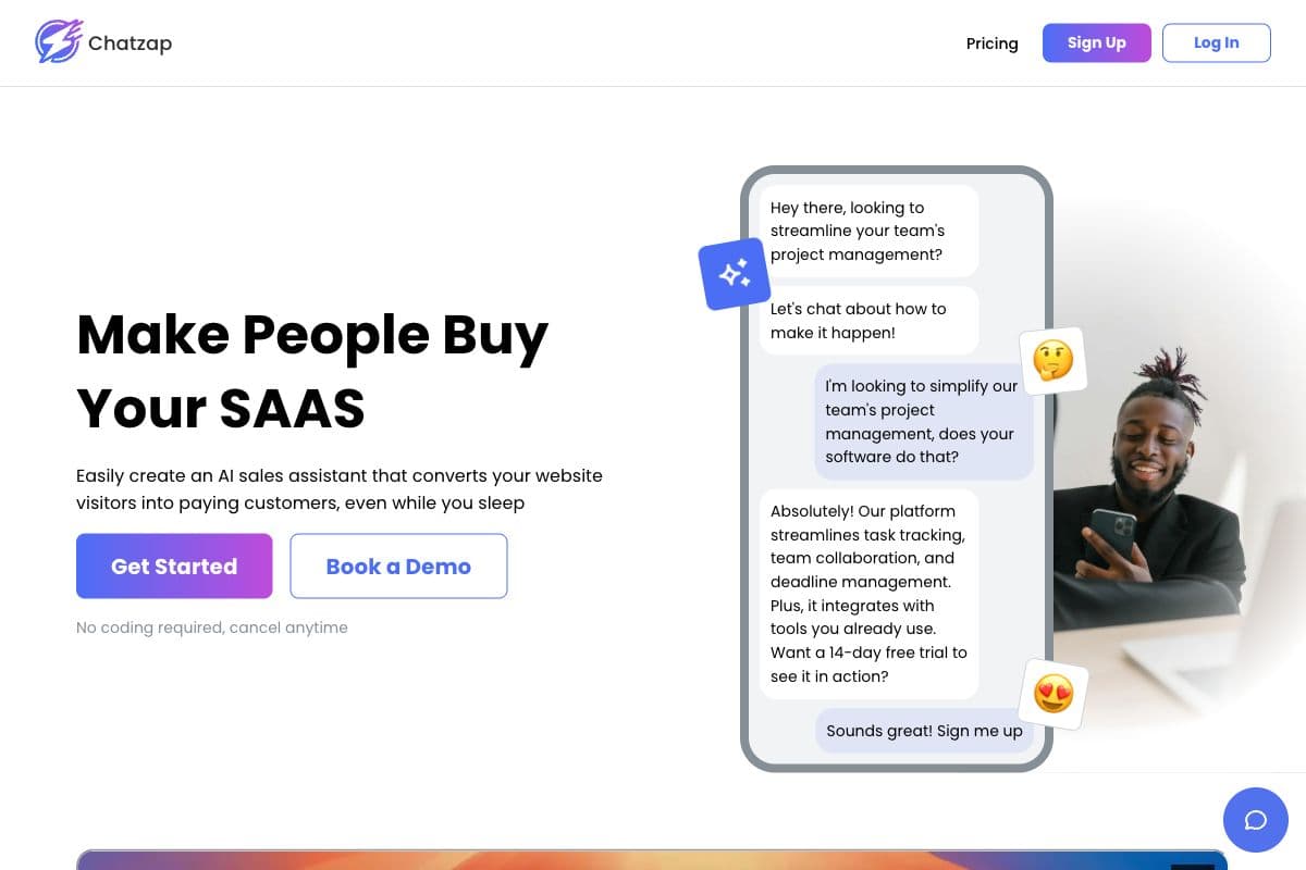 Chatzap - AI Sales Chatbot