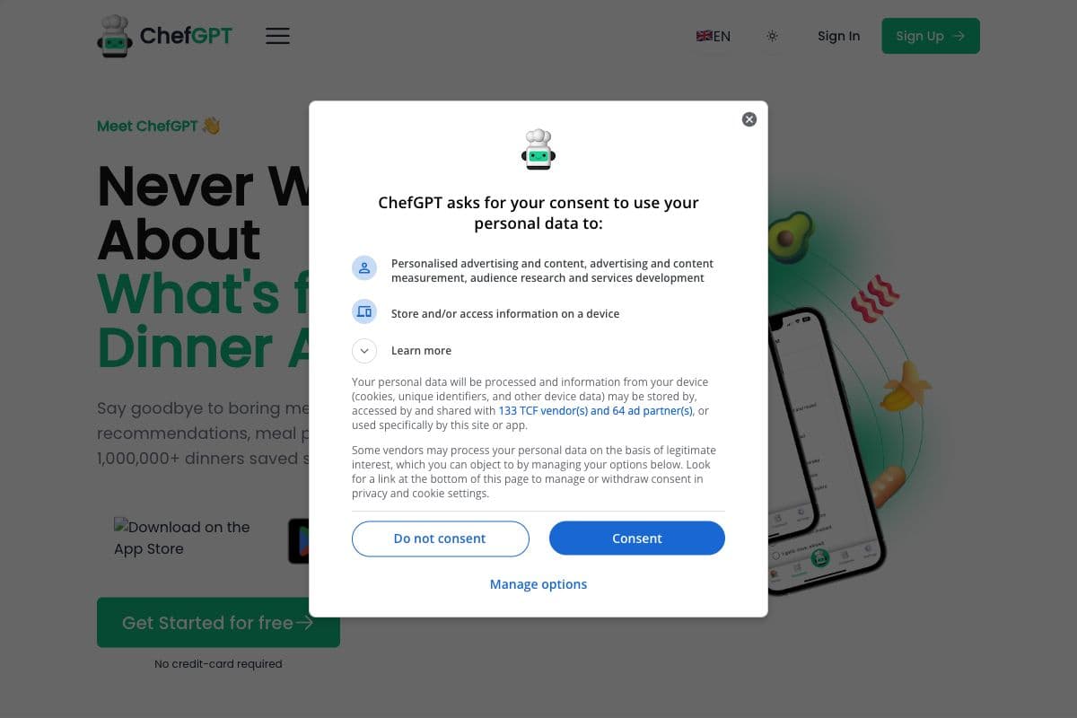 ChefGPT - Your AI Powered Digital Chef