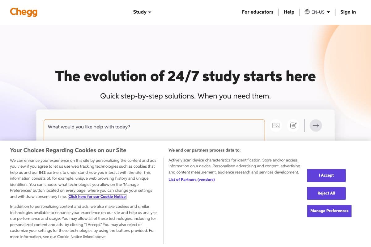 Chegg Study