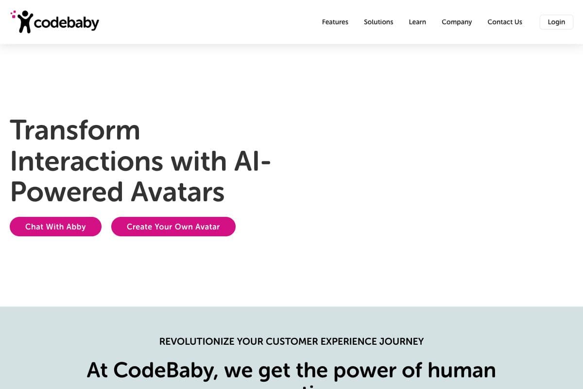 CodeBaby AI-Powered Avatars for Enhanced Customer Interactions