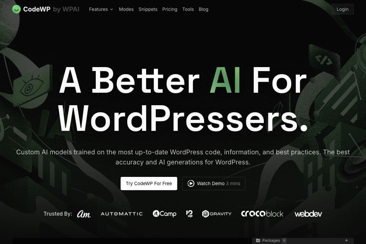 CodeWP - AI-Powered WordPress Code Generation