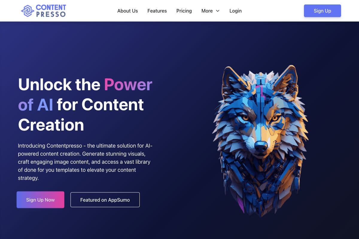 Contentpresso - AI Content Creation Platform