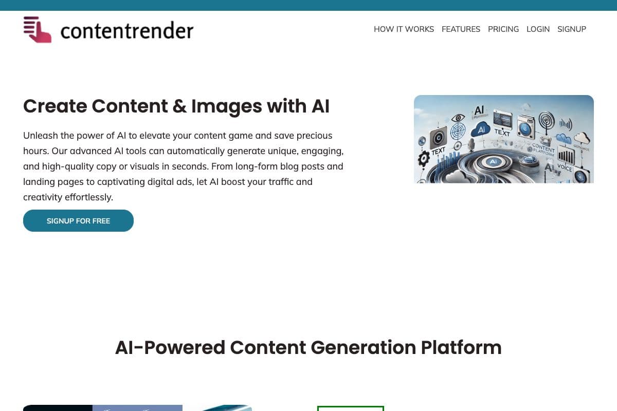 Content Render: AI-Powered Content Generation