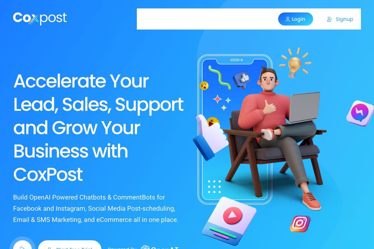 CoxPost: Accelerate Your Lead, Sales, Support and Grow Your Business