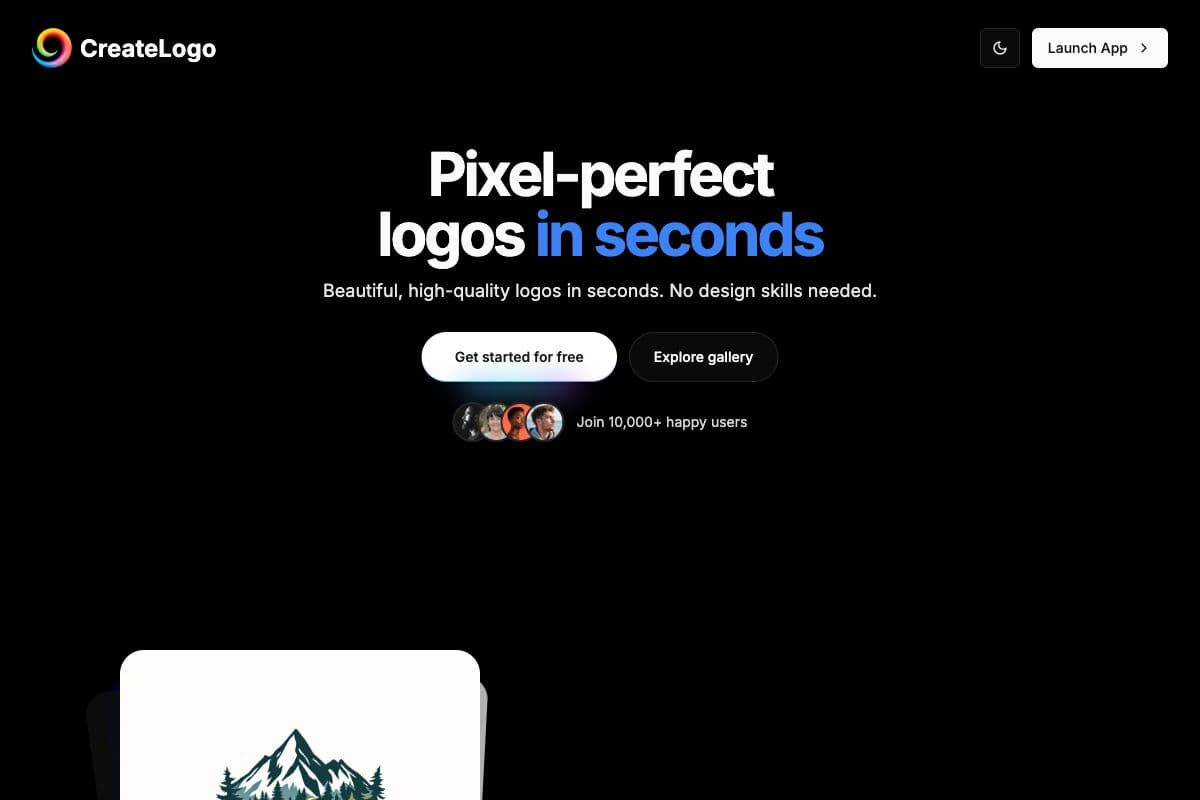 CreateLogo - Instant AI Logo Generator