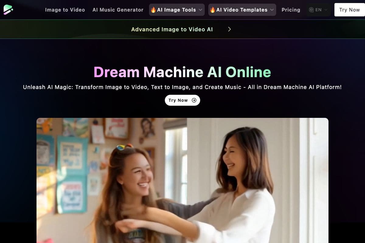 Dream Machine AI Online