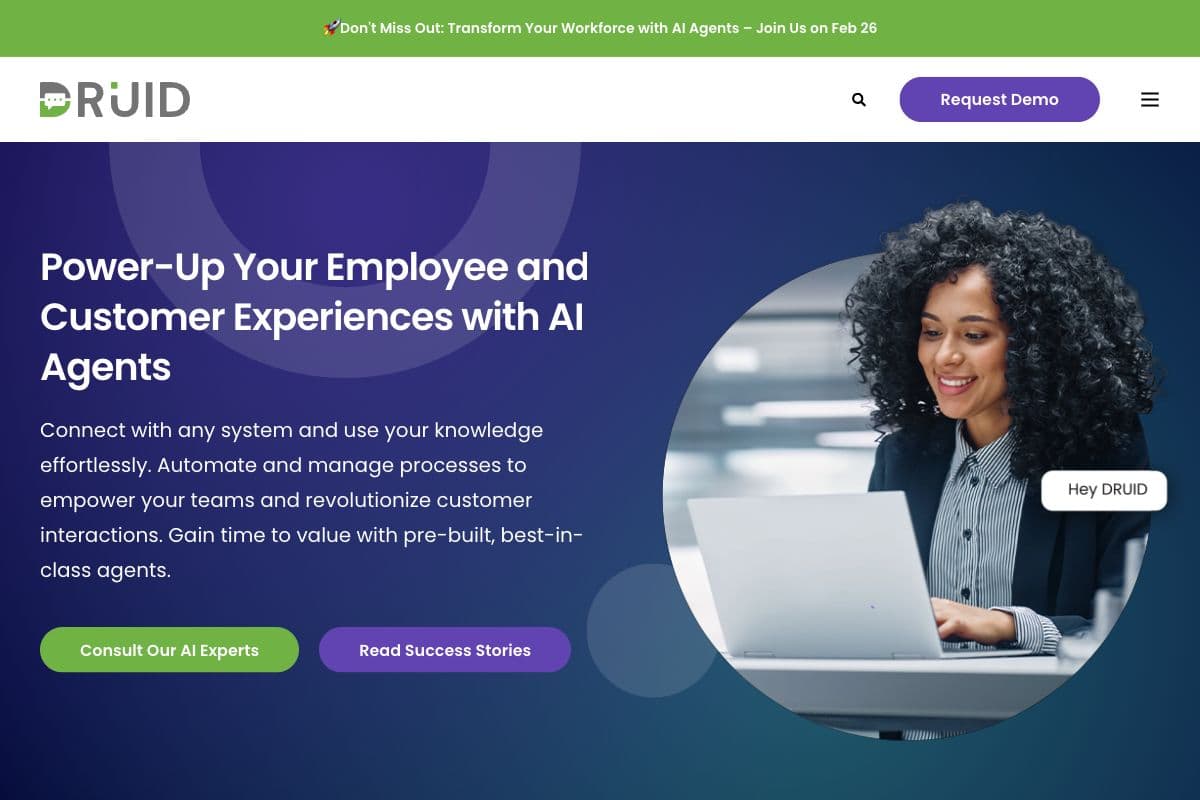 DRUIDAI - Transform Enterprise Workflows with AI Agents