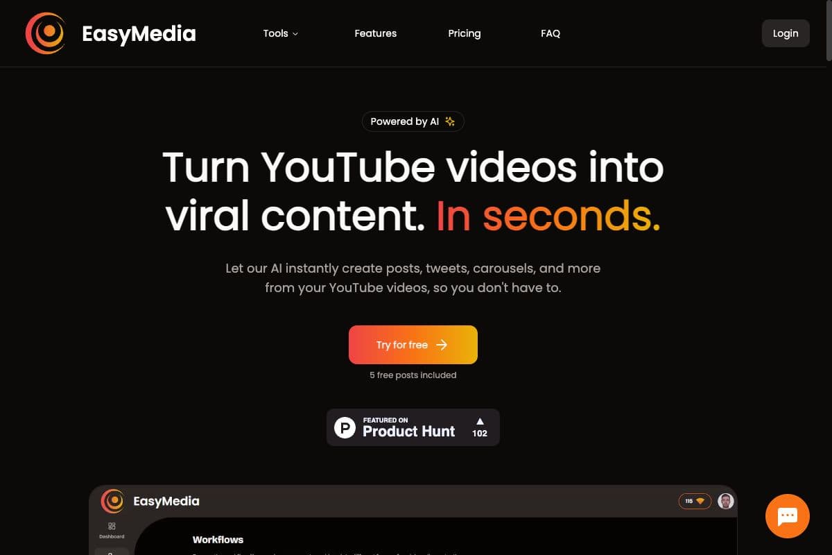 EasyMedia: Turn YouTube Videos into Viral Content