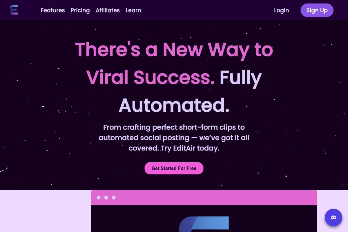 EditAir: Automated Content Creation Tool