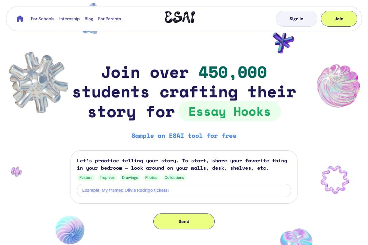 ESAI - Empowering Your College Admissions Story