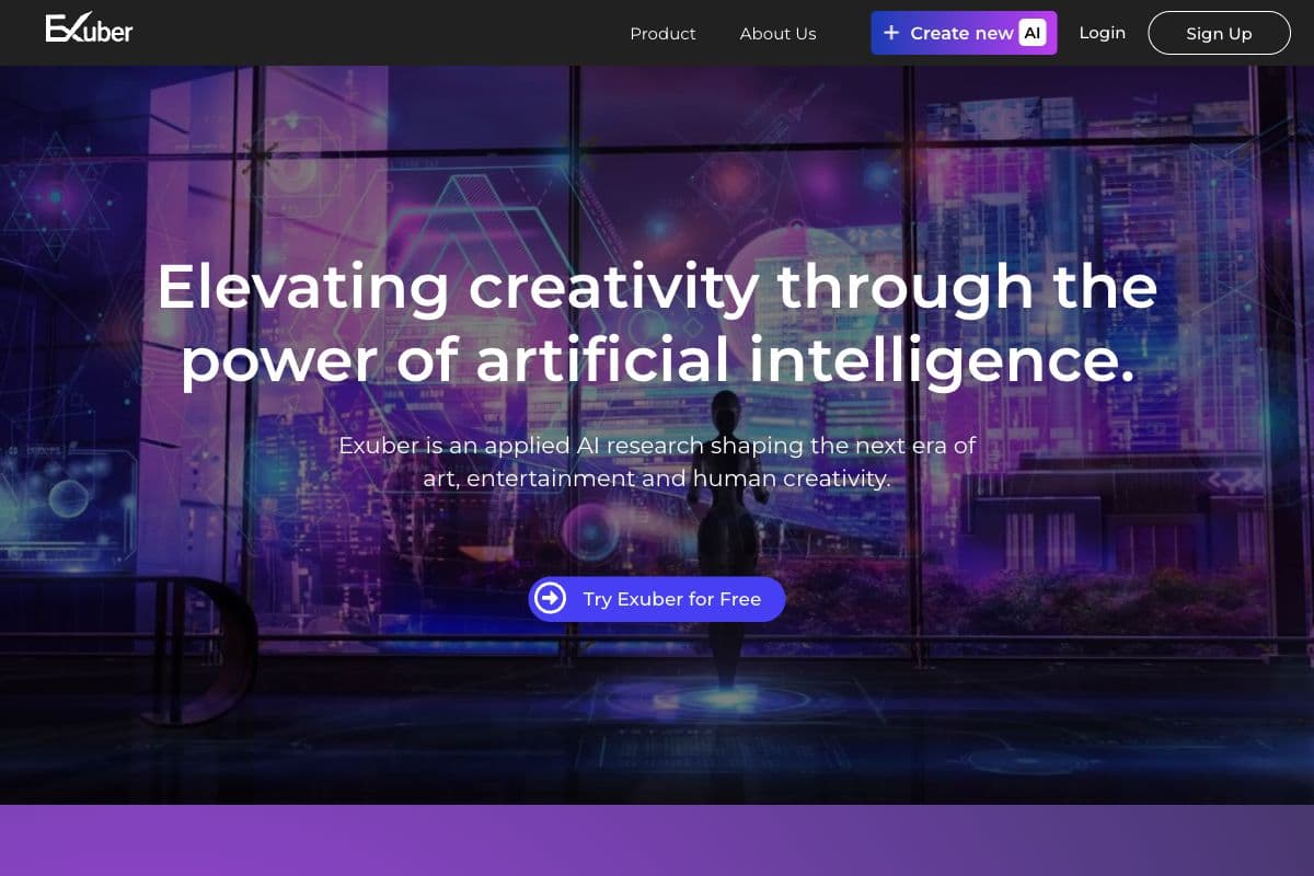 Exuber: Elevating Creativity through AI