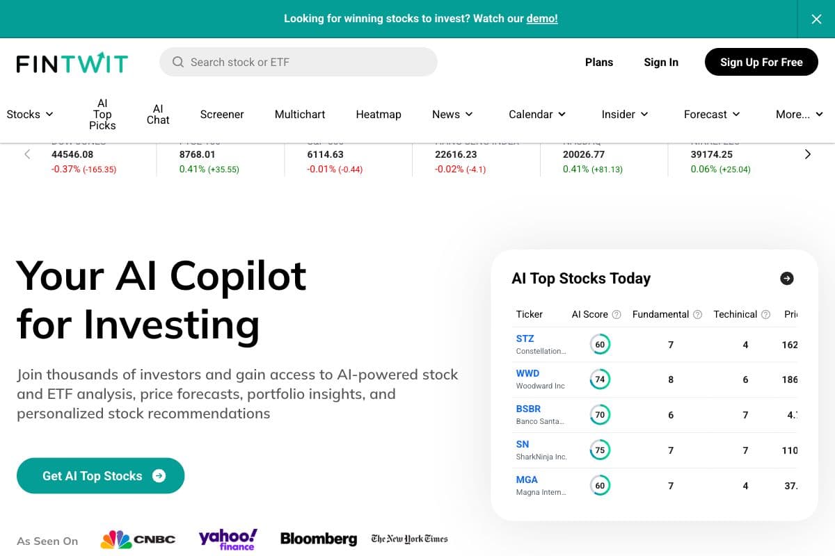 Fintwit - Your AI Copilot for Investing