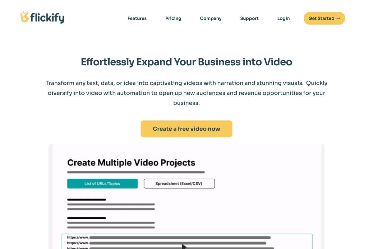 Flickify: Effortless Video Expansion Tool