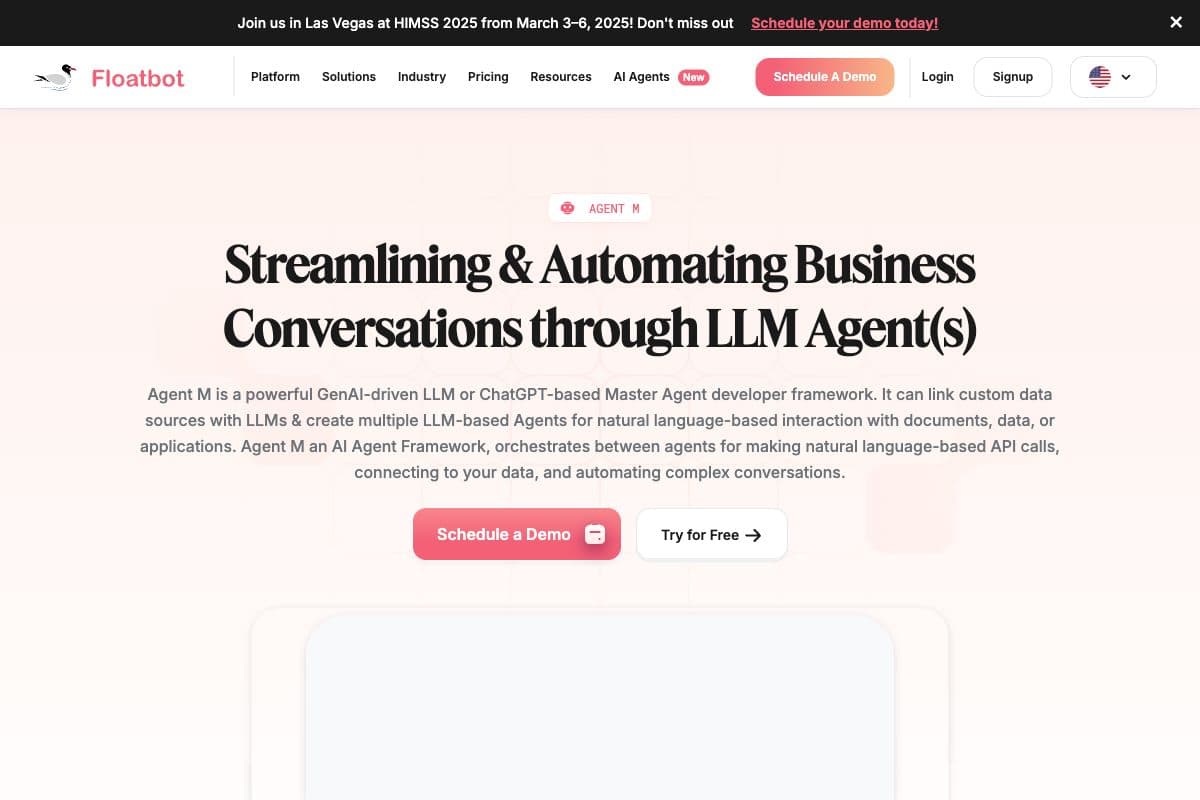 Agent M - Streamlining & Automating Business Conversations