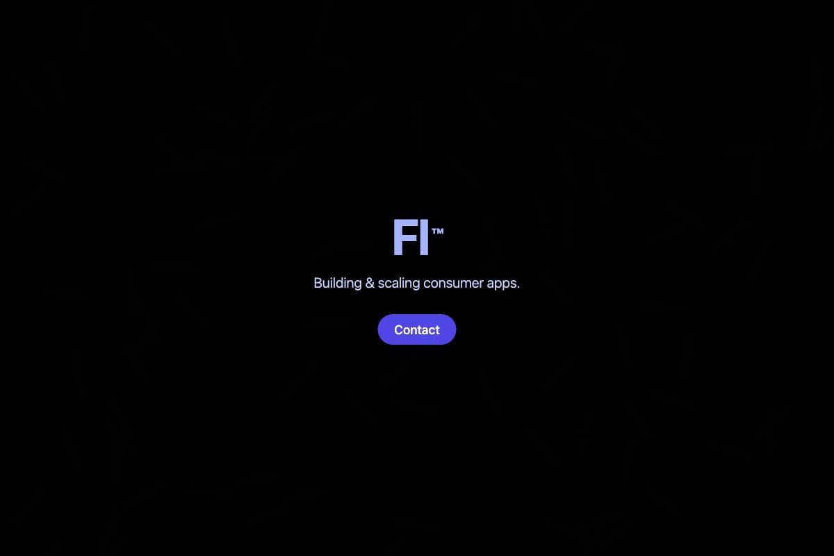 Fl™ - Building & Scaling Consumer Apps