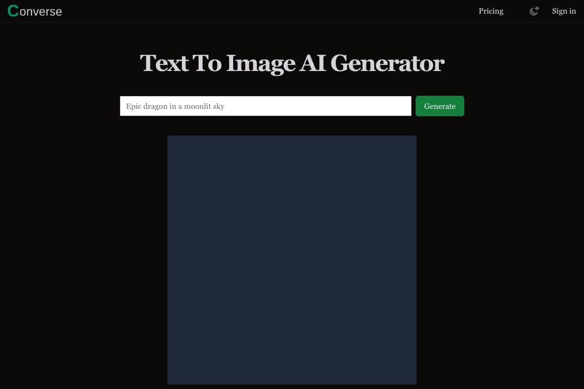 Text To Image AI Generator by Basement Labs LLC