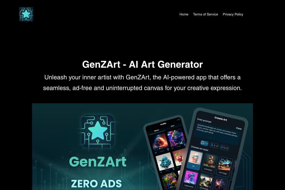 GenZArt - AI Art Generator