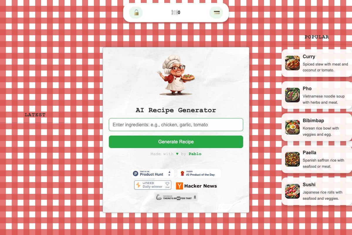 AI Recipe Generator