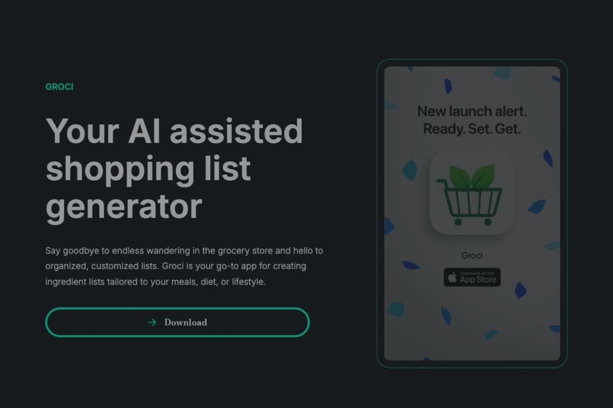 GROCI - Your Smart Grocery Companion