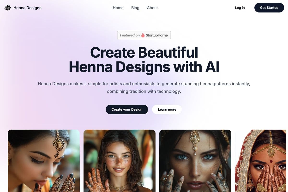 Henna Designs: AI-Powered Creative Tool for Stunning Henna Patterns