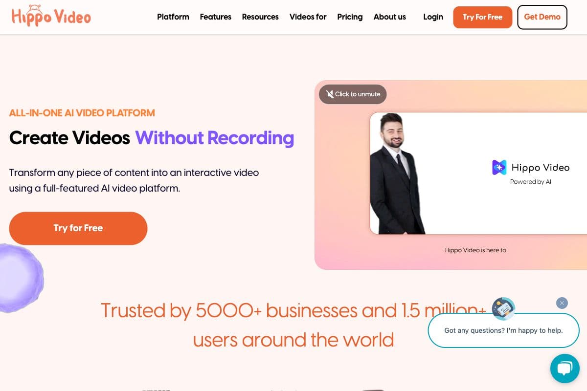 Hippo Video - AI Video Creation Platform