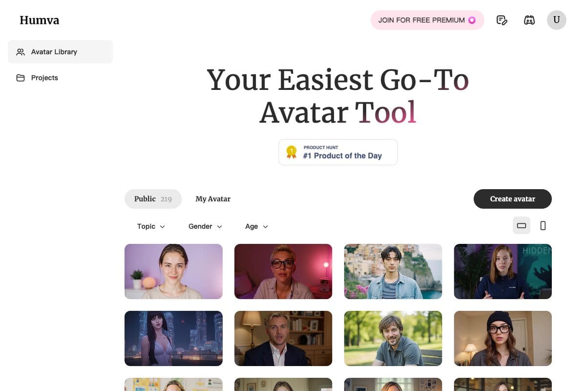 Your Easiest Go-To Avatar Tool