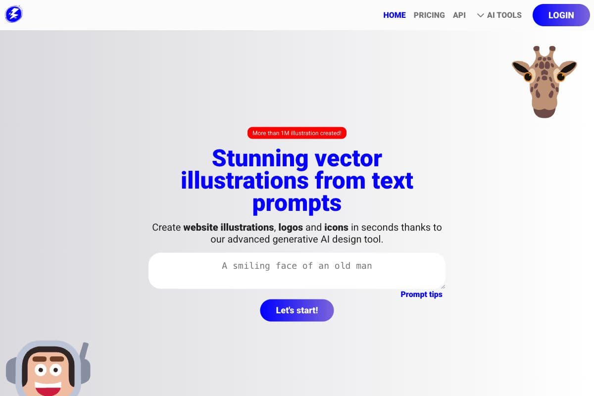 Illustroke AI Vector Illustration Tool