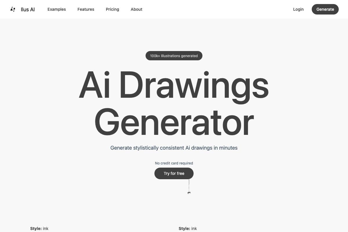 Ilus AI - Consistent AI Illustration Generator