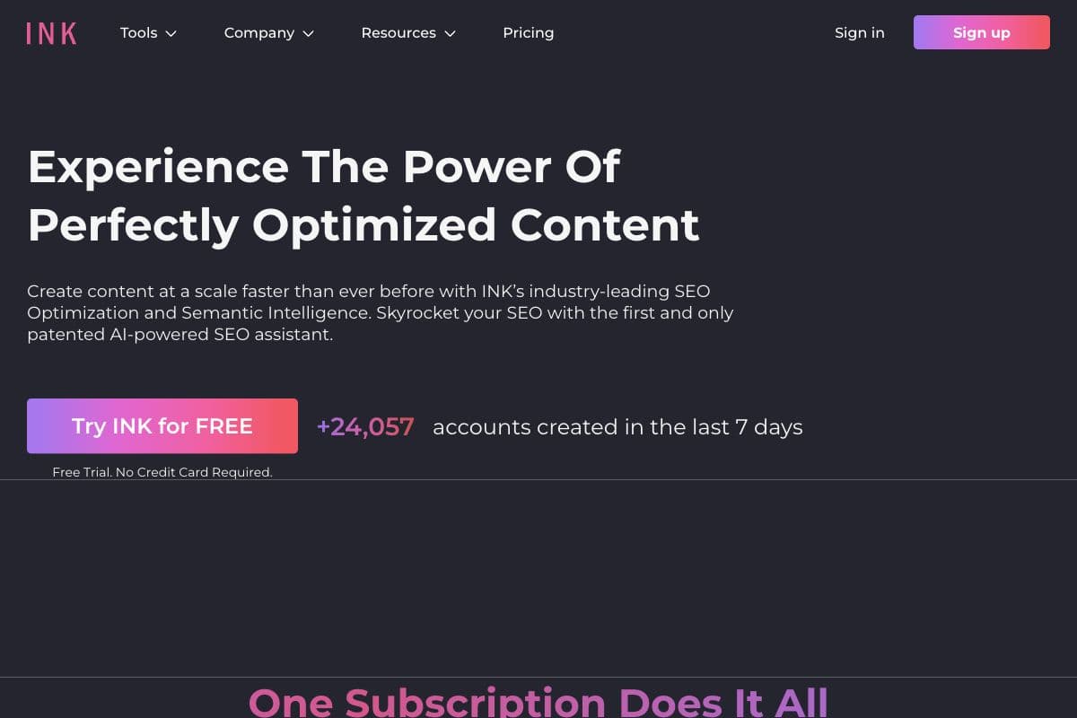 INK - AI-Powered Content Marketing Suite