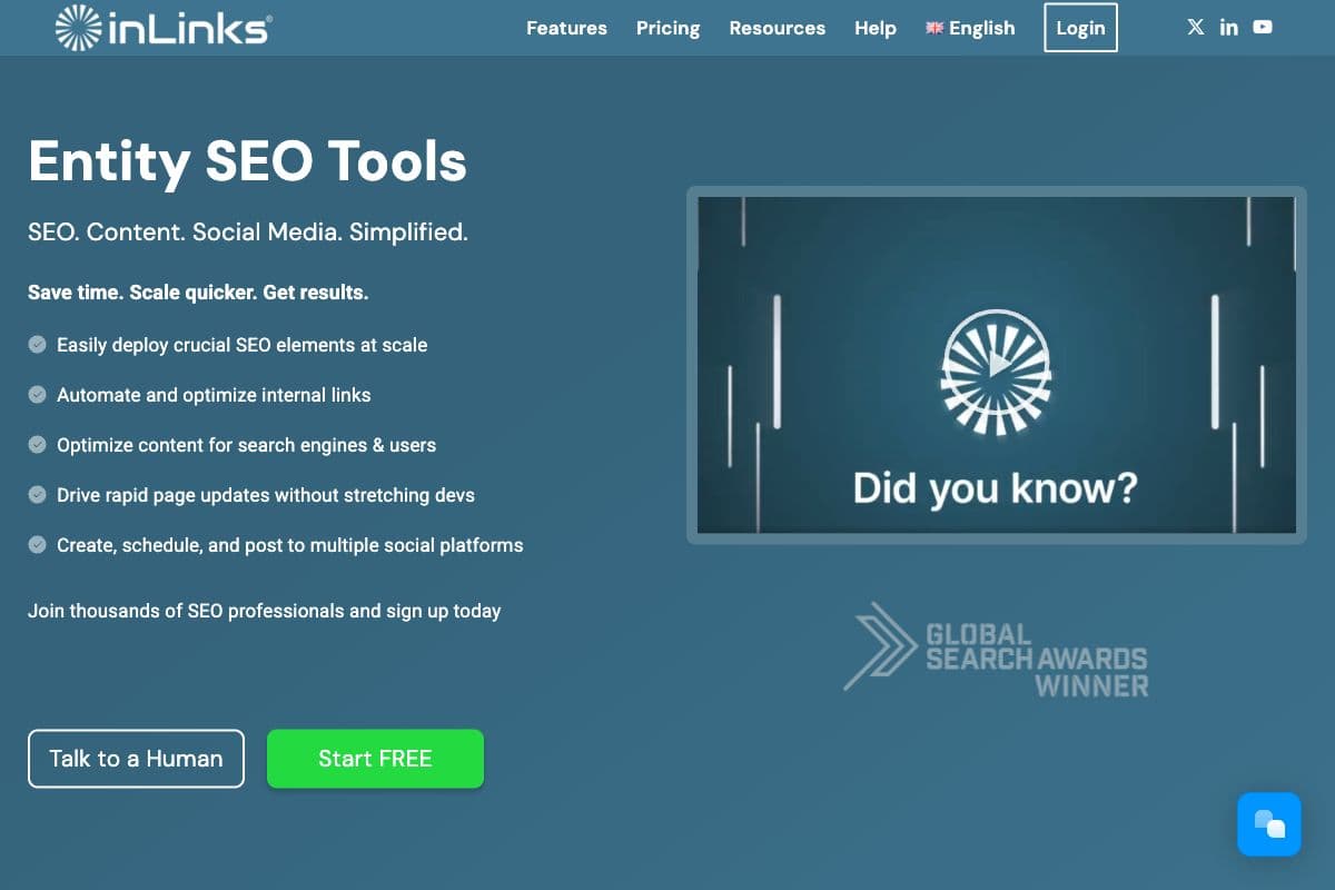 InLinks: Entity SEO Tools