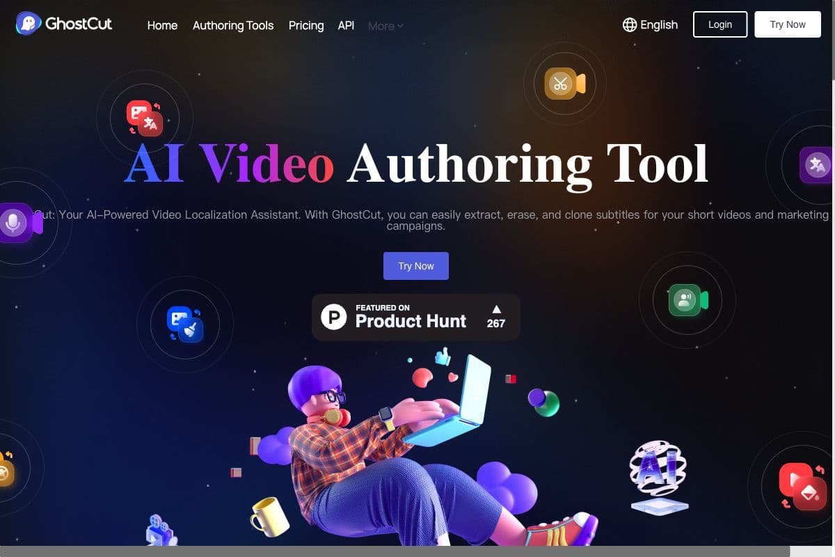 GhostCut: AI Video Localization Assistant