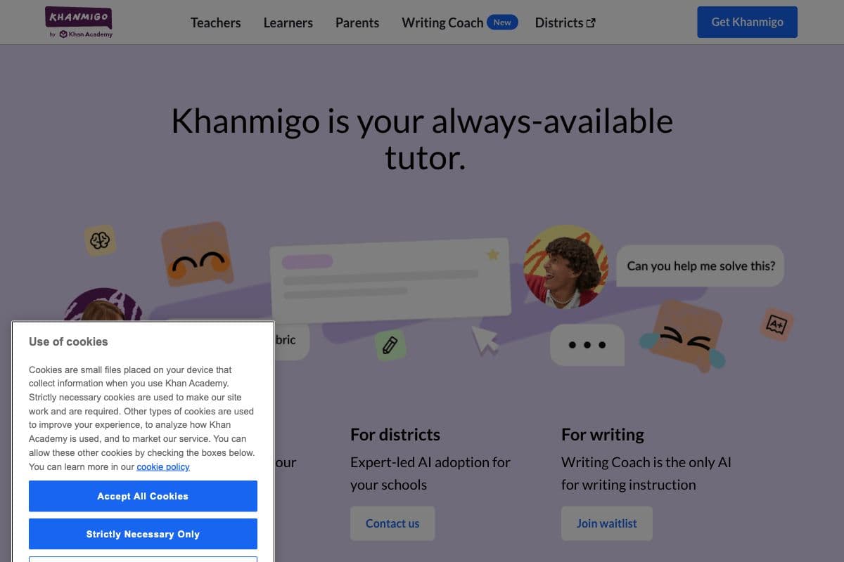 Khanmigo - AI-Powered Educational Tool