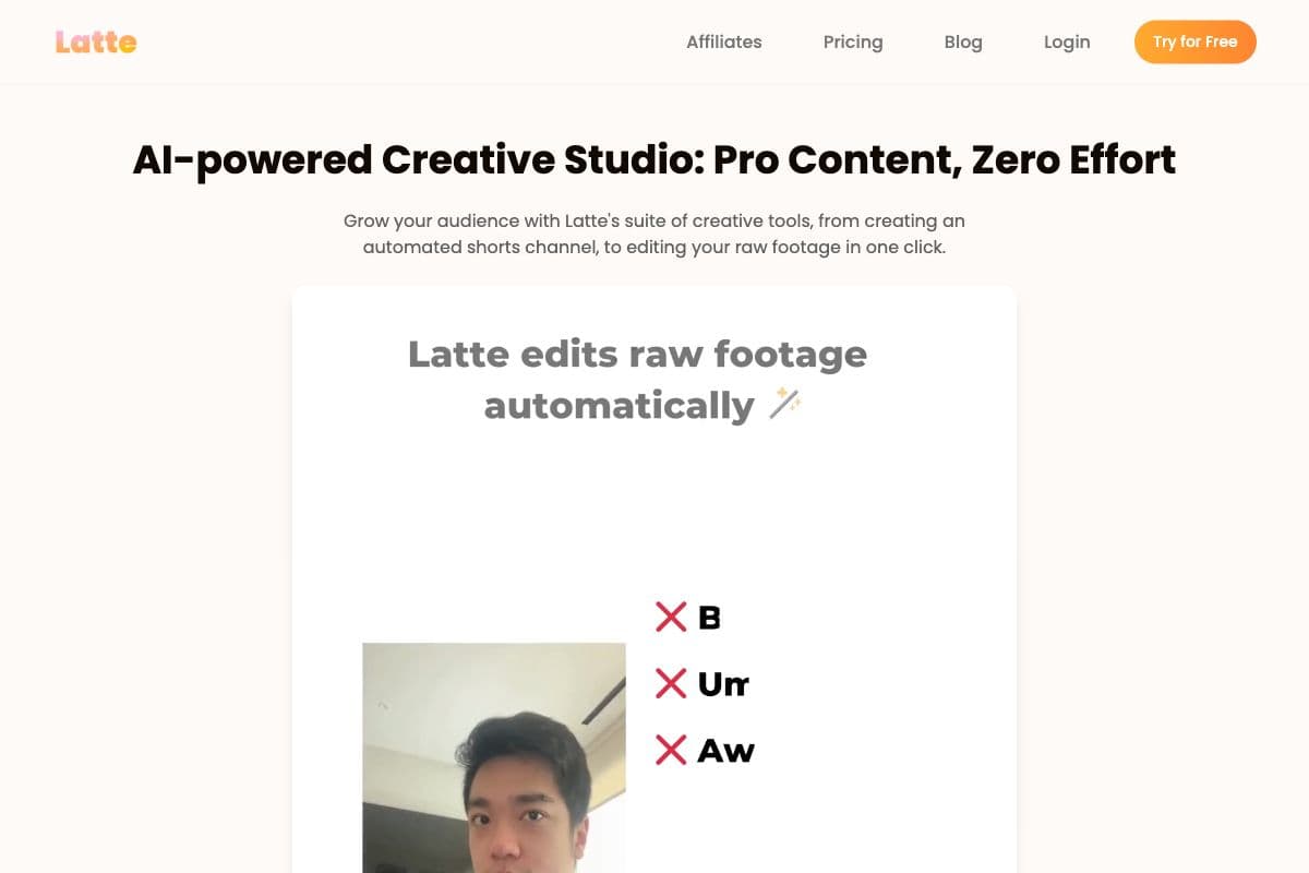 Latte AI-powered Creative Studio