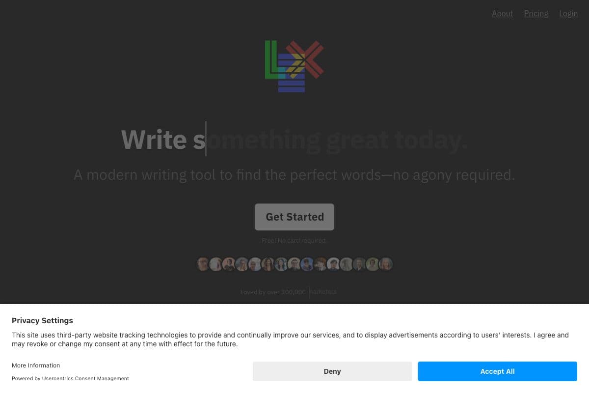 Lex - AI-Powered Writing Tool