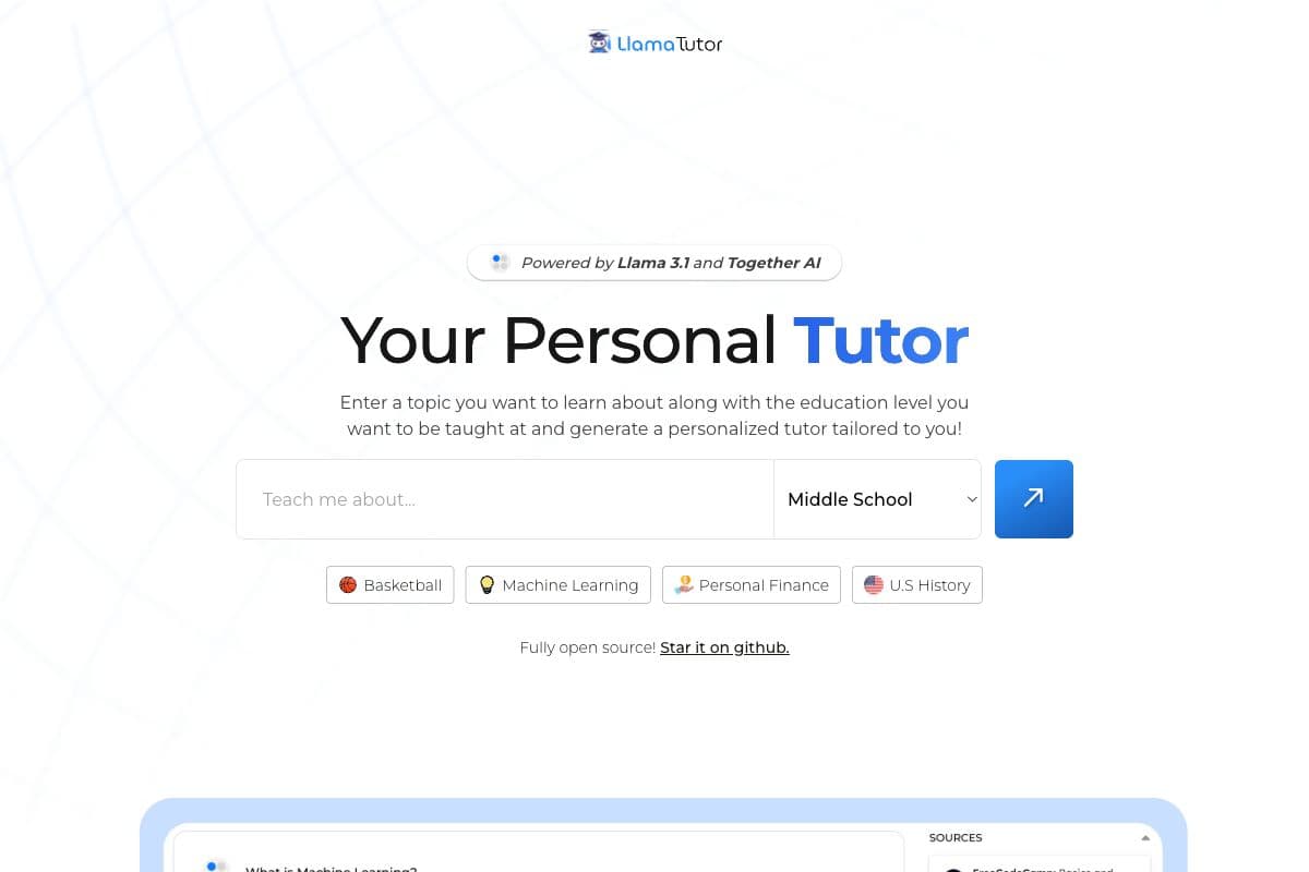 Your Personal AI Tutor