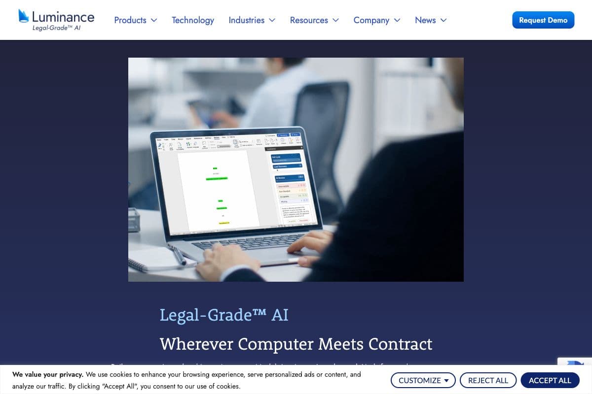 Luminance: AI for Legal Contract Management